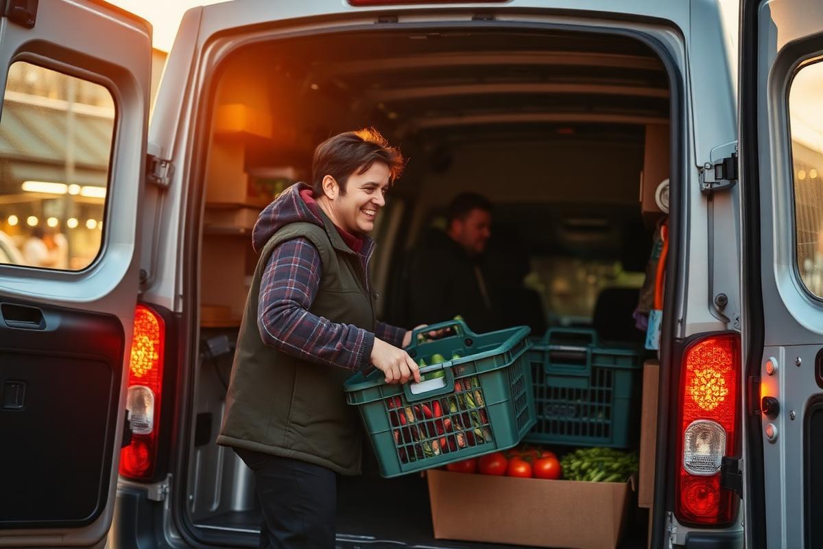 Voedsel redden bij supermarkten